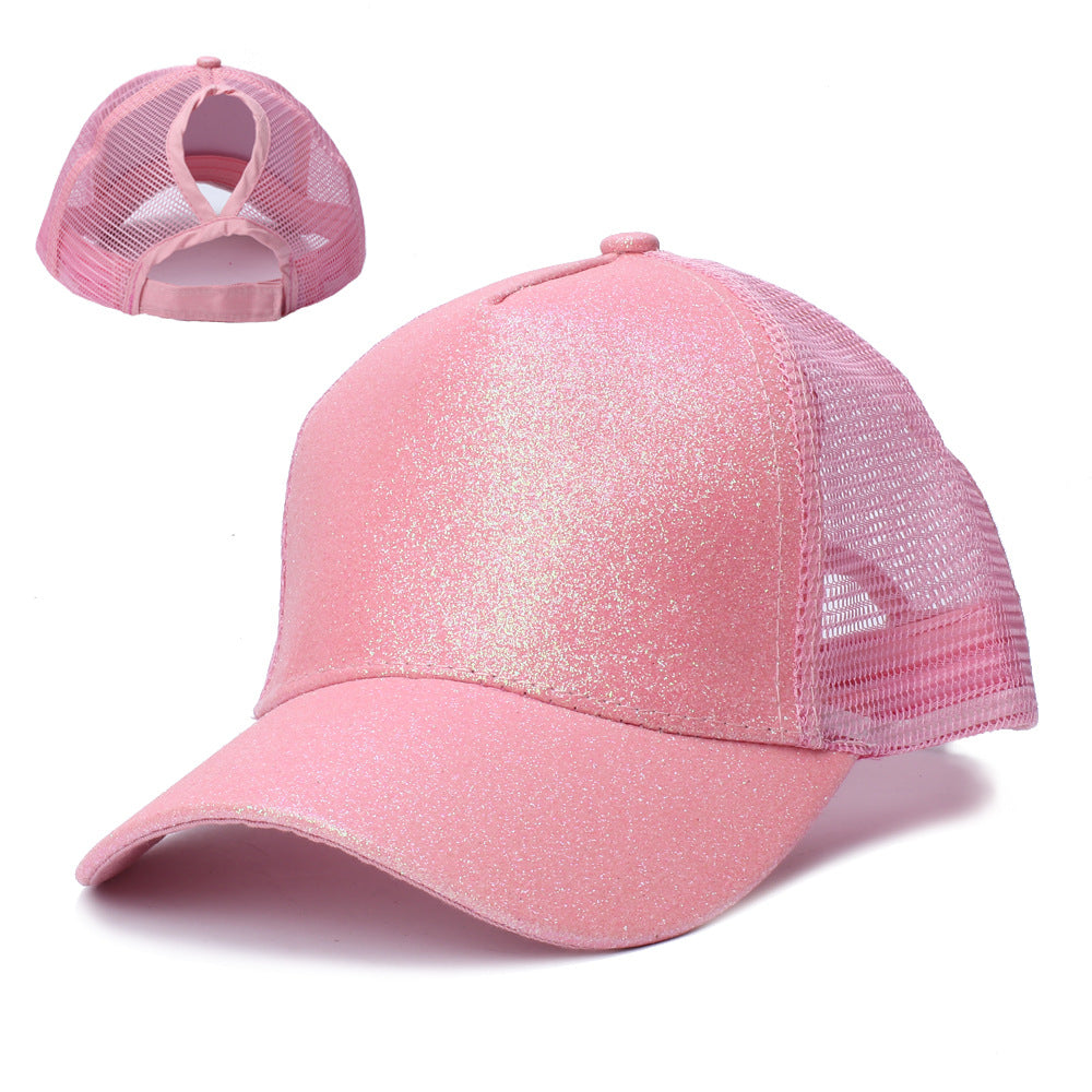 Wholesale Hot Stamping Ponytail Baseball Cap Hat ACC-HT-RongZhao004