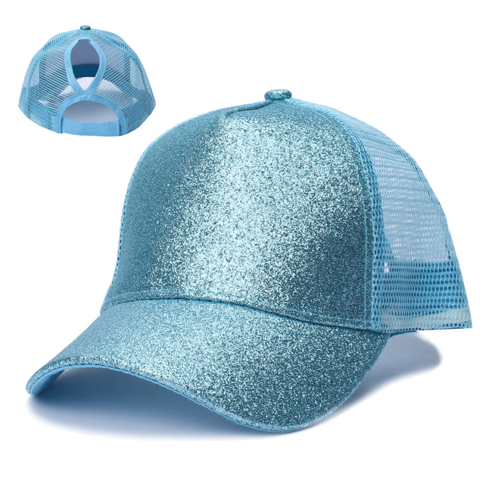 Wholesale Hot Stamping Ponytail Baseball Cap Hat ACC-HT-RongZhao004