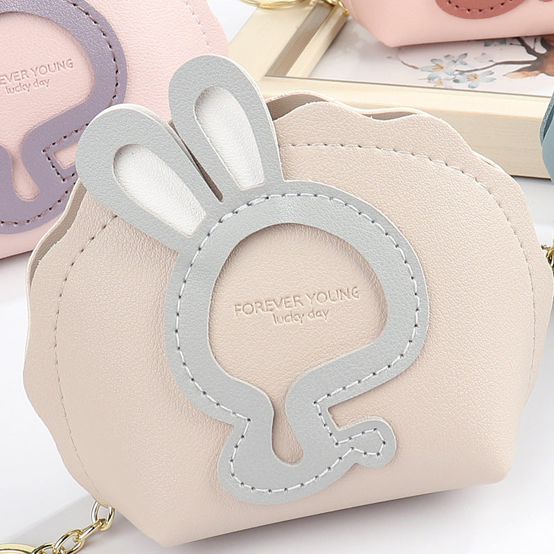 Wholesale Bunny Mini Coin Purse Keychain Keychain Wallet ACC-KC-HuoFan005