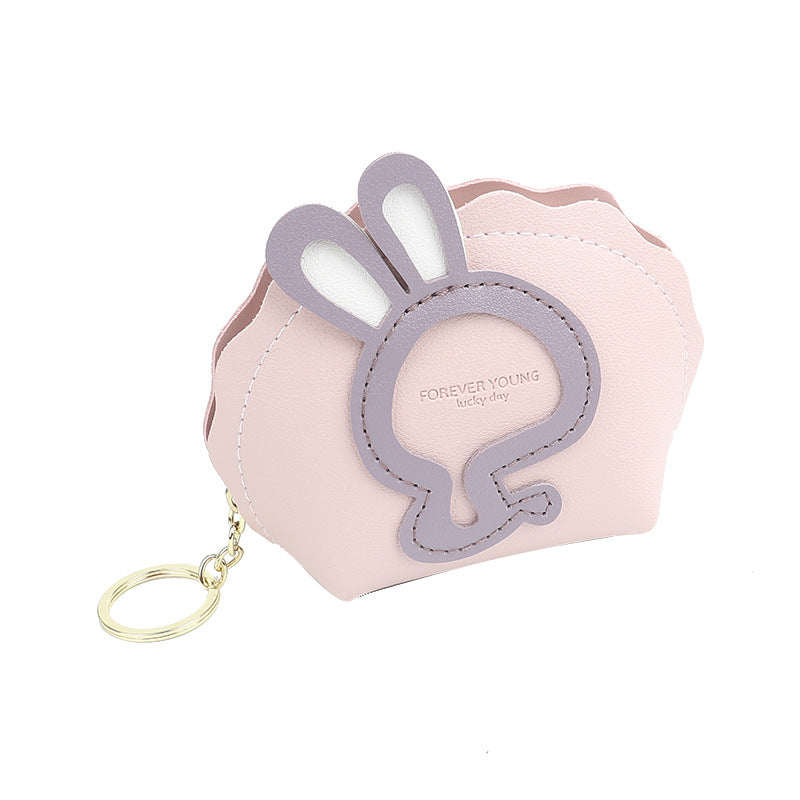 Wholesale Bunny Mini Coin Purse Keychain Keychain Wallet ACC-KC-HuoFan005