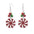 Wholesale  Christmas earrings spiral Christmas tree earrings