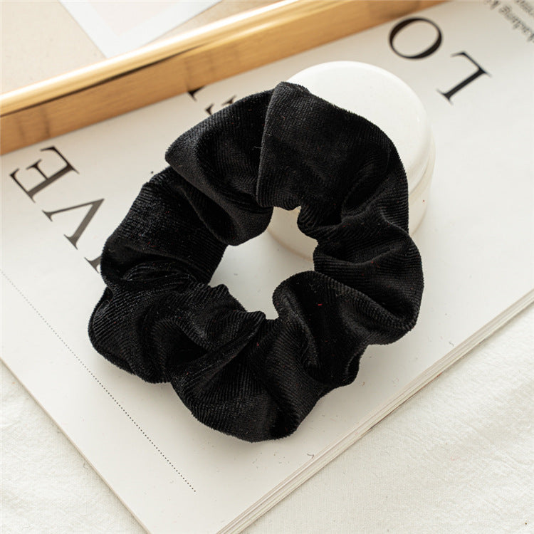 Wholesale 12pcs Christmas Plush Fabric Large Intestine Hair Scrunchies ACC-HS-SanTai009