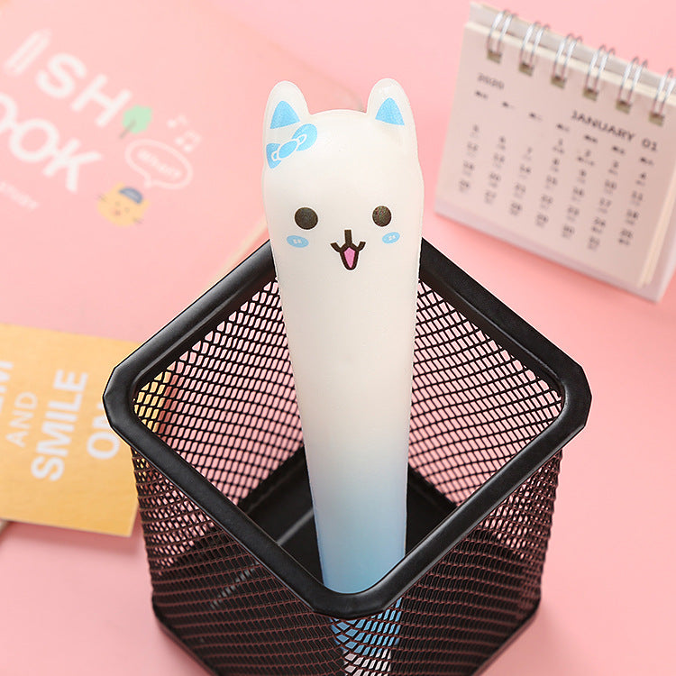 Wholesale  Slow Rebound Gel Pen Cute Cartoon Pen