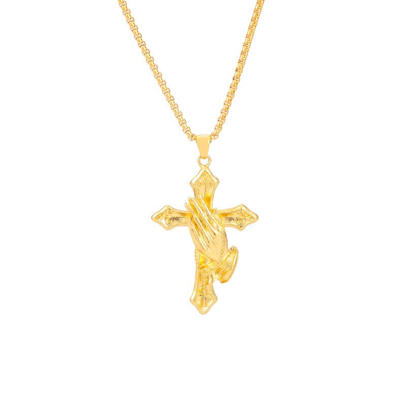 Wholesale Vintage Silver Men's Necklace ACC-NE-YunJin004