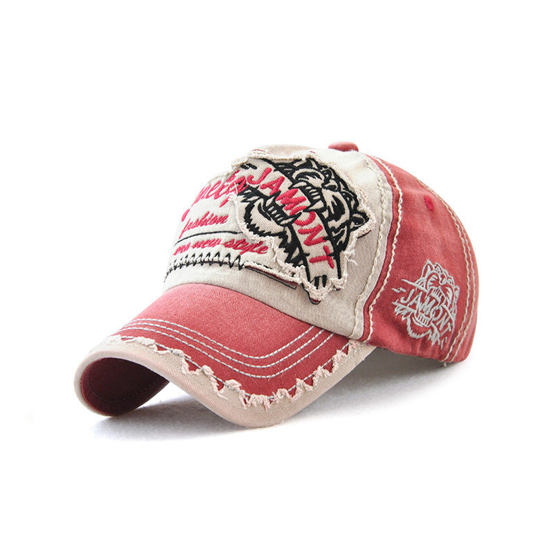 Wholesale Tiger Head Sun Hat Embroidered Baseball Cap ACC-HT-YangGuan003