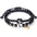 Wholesale hand-woven black and white constellation bracelet