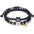 Wholesale hand-woven black and white constellation bracelet