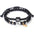Wholesale hand-woven black and white constellation bracelet