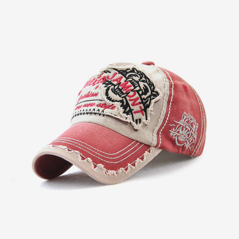 Wholesale Tiger Head Sun Hat Embroidered Baseball Cap ACC-HT-YangGuan003