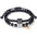 Wholesale hand-woven black and white constellation bracelet