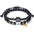 Wholesale hand-woven black and white constellation bracelet