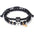 Wholesale hand-woven black and white constellation bracelet