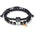 Wholesale hand-woven black and white constellation bracelet