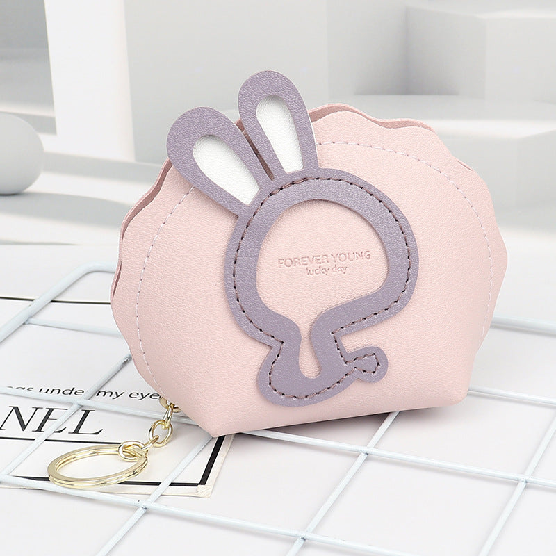 Wholesale Bunny Mini Coin Purse Keychain Keychain Wallet ACC-KC-HuoFan005