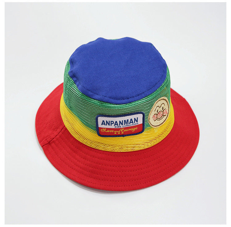 Wholesale Cartoon cute round cotton children's fisherman hat