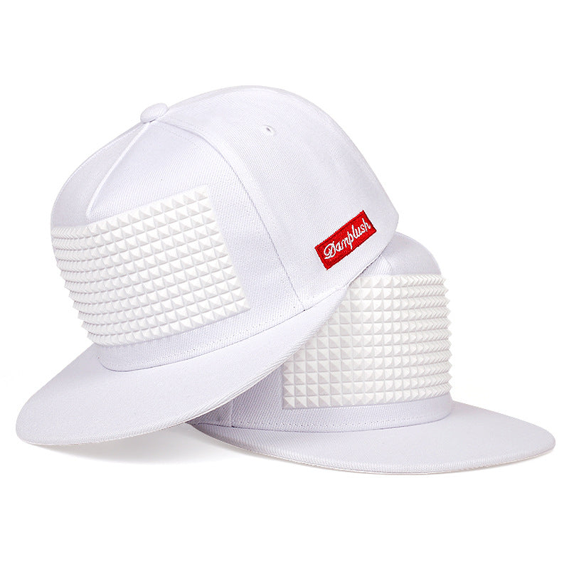 Wholesale  Hip Hop Hat Offset Printing Flat Brim Hat Baseball Cap
