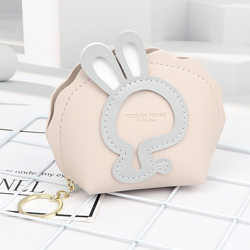 Wholesale Bunny Mini Coin Purse Keychain Keychain Wallet ACC-KC-HuoFan005