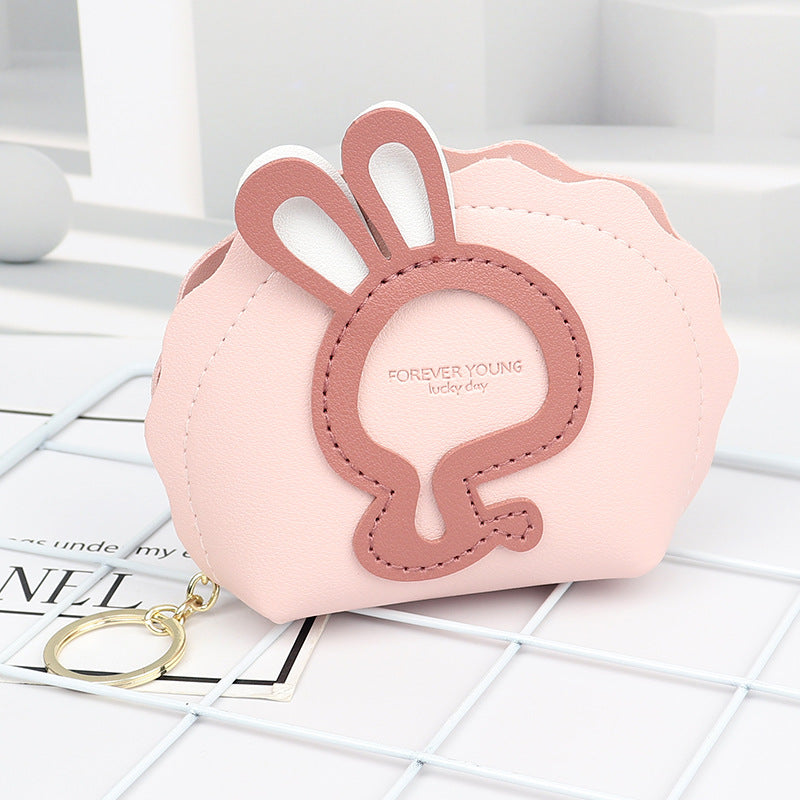 Wholesale Bunny Mini Coin Purse Keychain Keychain Wallet ACC-KC-HuoFan005