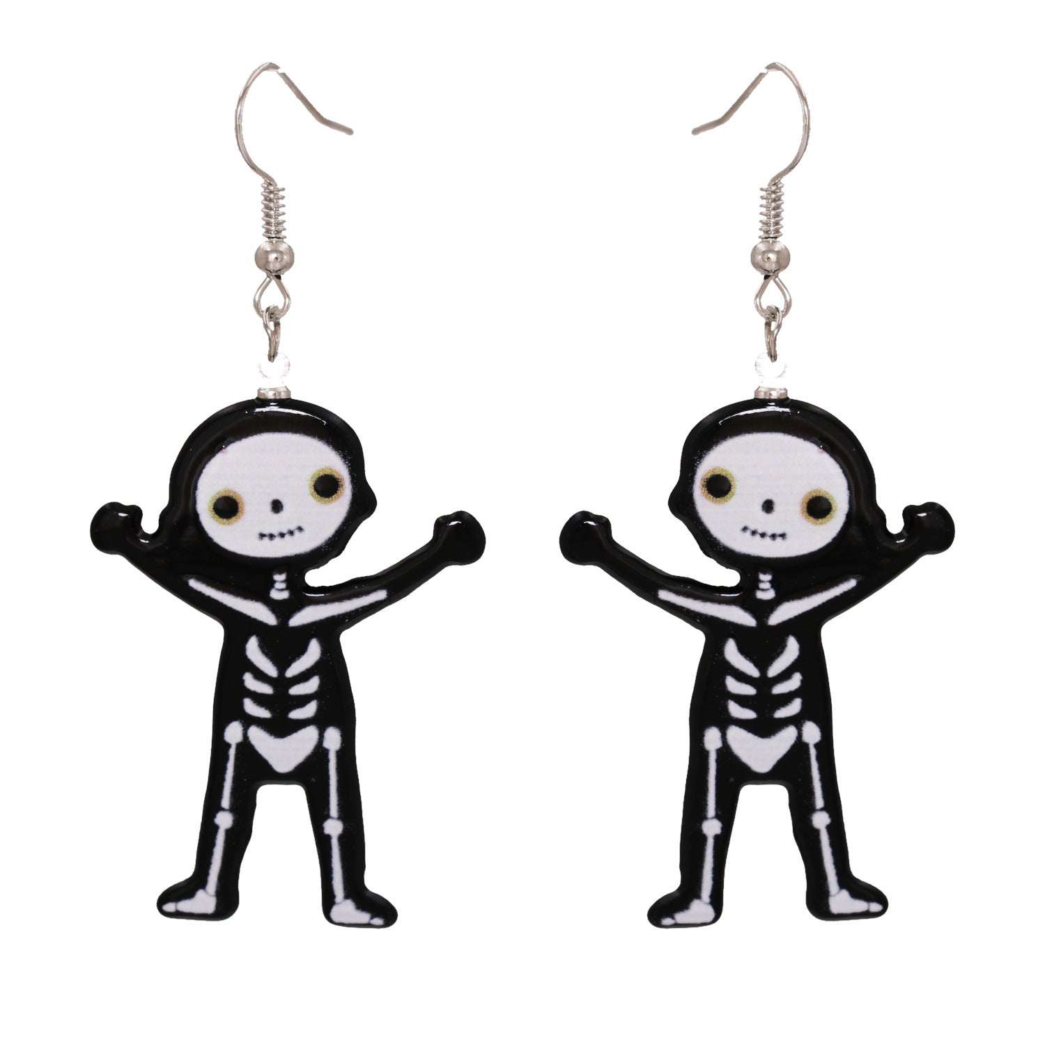 Wholesale Halloween Funny Pumpkin Resin Earrings ACC-ES-JuJia007