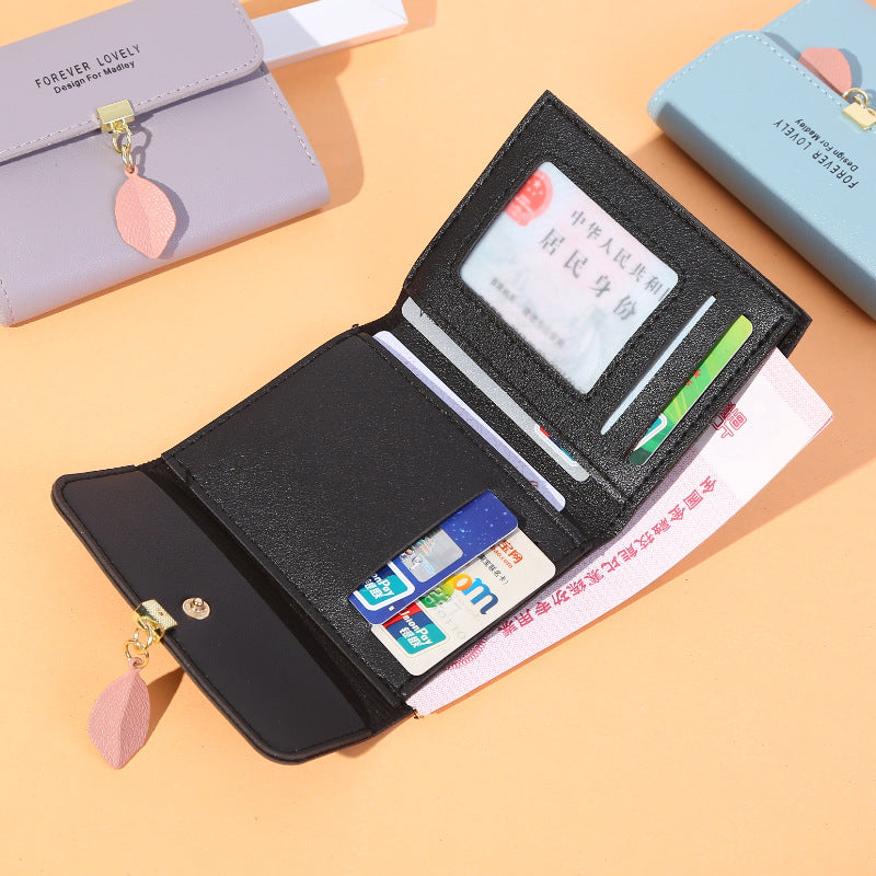 Wholesale Trendy PU Leather Women S Short Wallet Multi Card Holder Chic Fashion Accessory For Everyday Use Or Boutique Resale