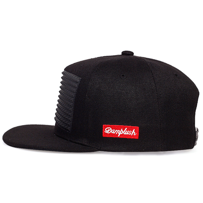 Wholesale  Hip Hop Hat Offset Printing Flat Brim Hat Baseball Cap