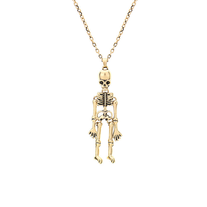 Wholesale  Necklace Ghost Skull Bat Pumpkin Pendant,  Dark Style,  Alloy Electroplating,  Jewelry Accessory