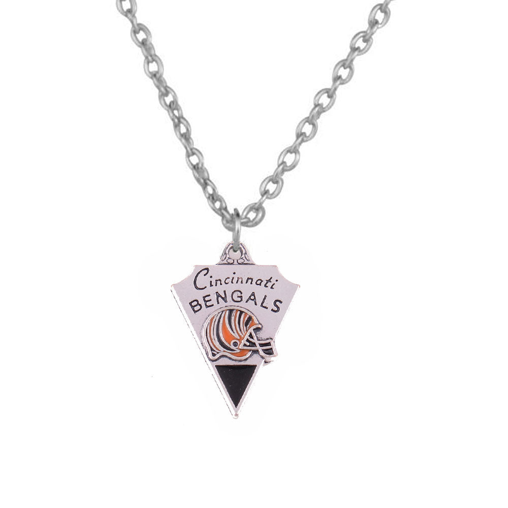 Wholesale Dripping Oil Team Triangle Sports Pendant Necklace ACC-NE-Houh004