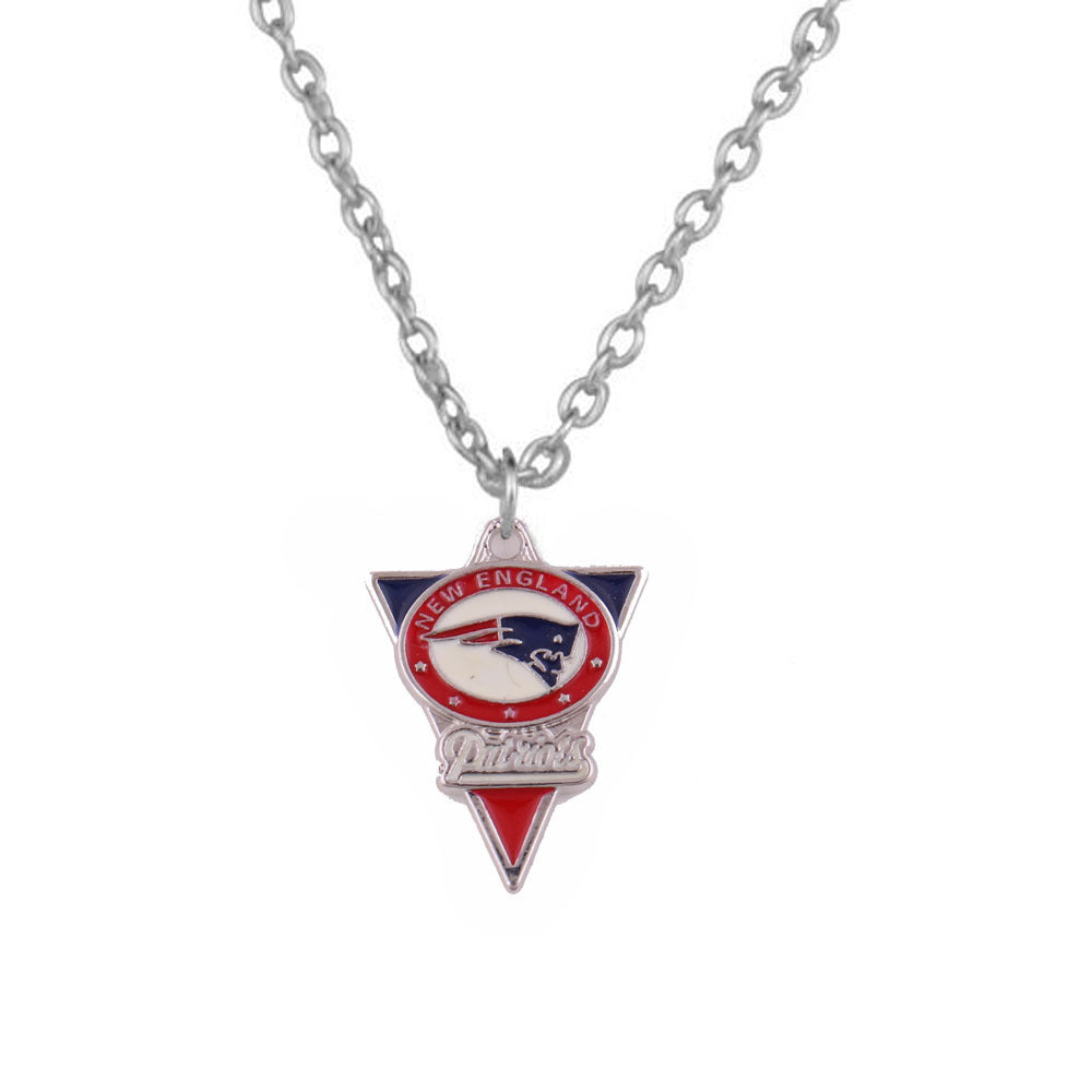 Wholesale Dripping Oil Team Triangle Sports Pendant Necklace ACC-NE-Houh004