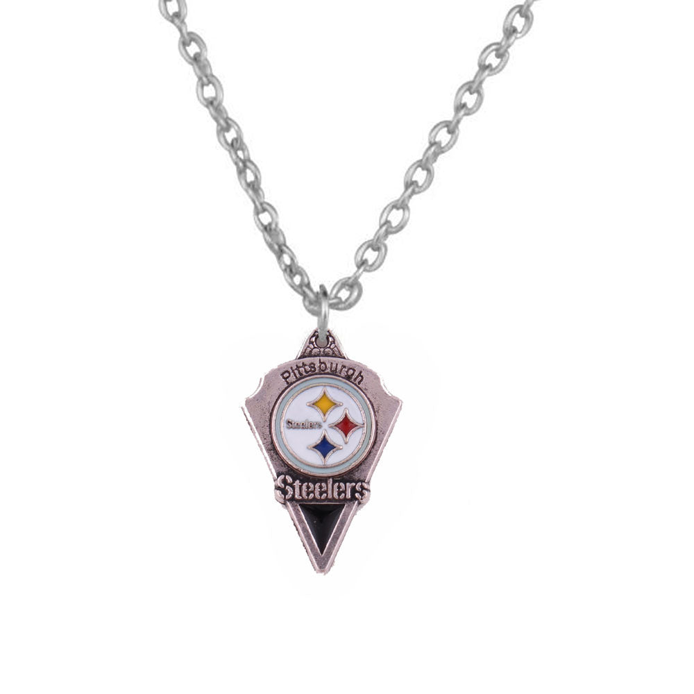 Wholesale Dripping Oil Team Triangle Sports Pendant Necklace ACC-NE-Houh004