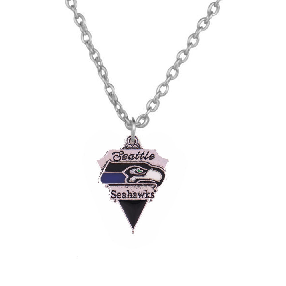 Wholesale Dripping Oil Team Triangle Sports Pendant Necklace ACC-NE-Houh004