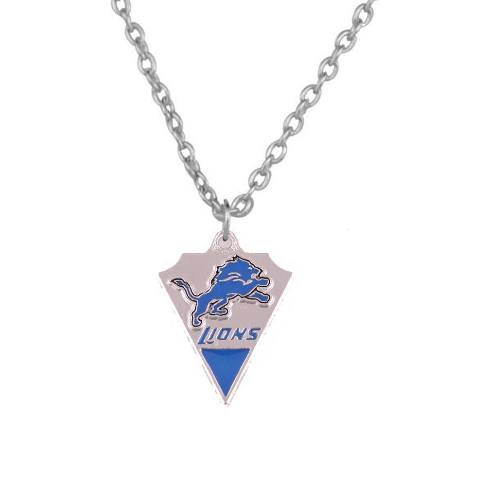 Wholesale Dripping Oil Team Triangle Sports Pendant Necklace ACC-NE-Houh004