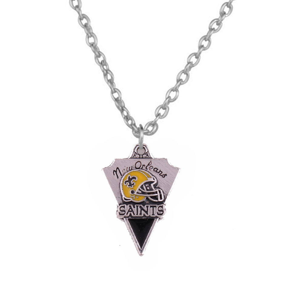 Wholesale Dripping Oil Team Triangle Sports Pendant Necklace ACC-NE-Houh004