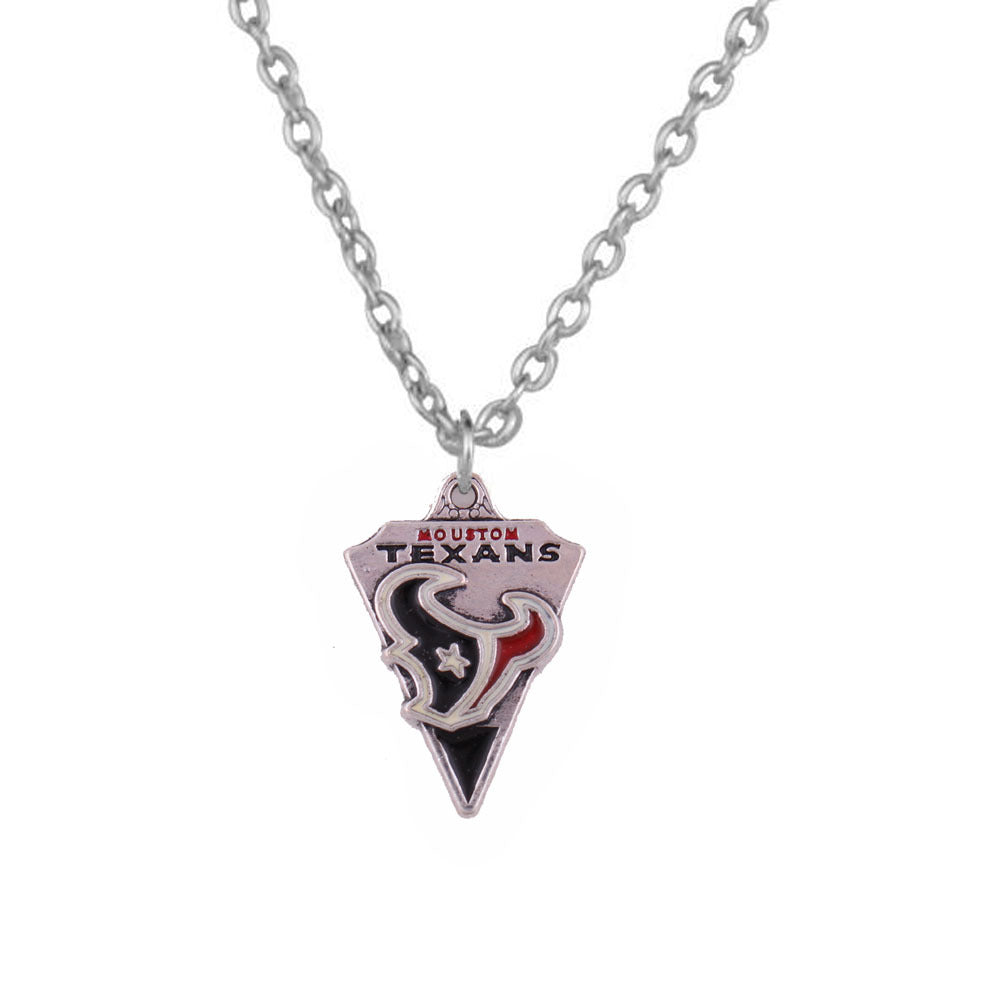 Wholesale Dripping Oil Team Triangle Sports Pendant Necklace ACC-NE-Houh004