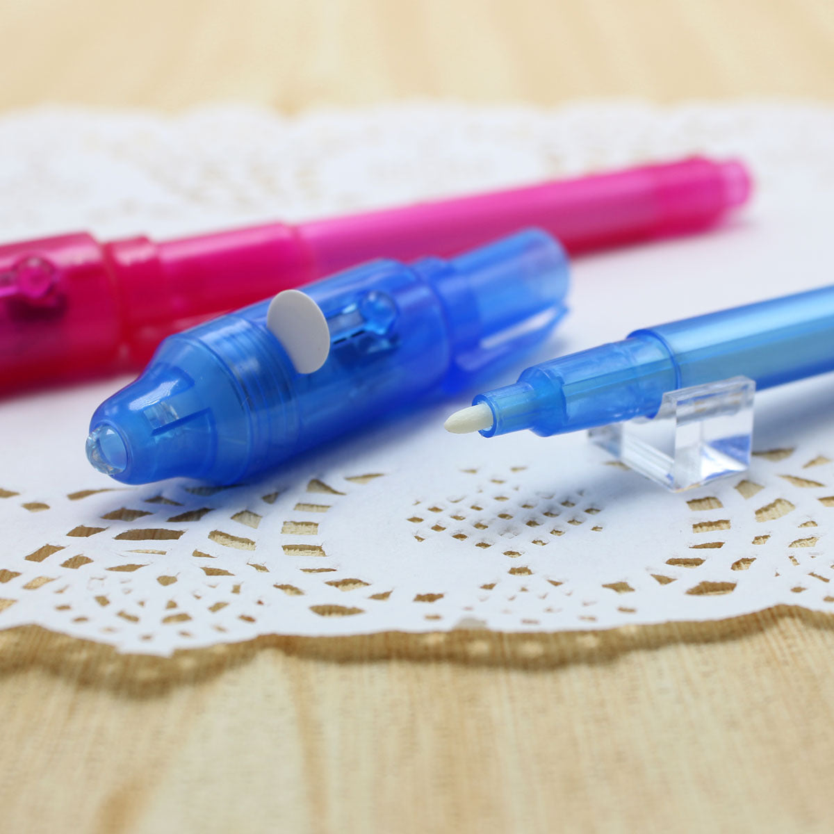 Wholesale Plastic big head UV invisible ink lamp pen