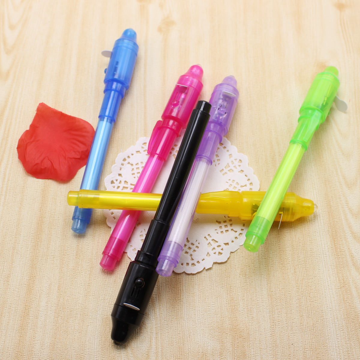 Wholesale Plastic big head UV invisible ink lamp pen