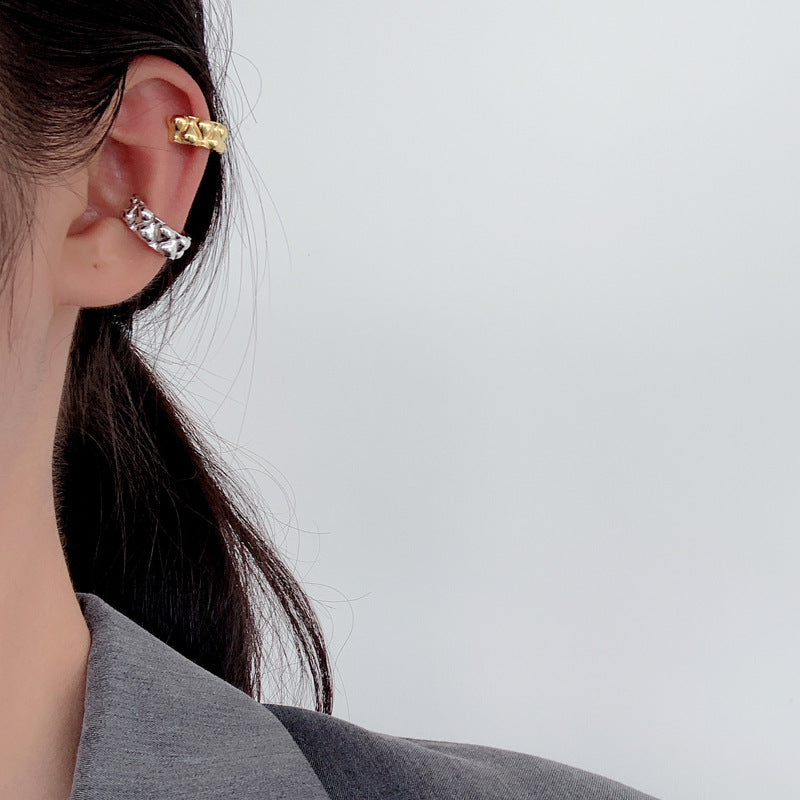 Wholesale Simple S925 Sterling Silver Vase Ear Clip ACC-ES-YWE004