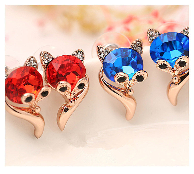 Wholesale Cute Fire Fox Earrings