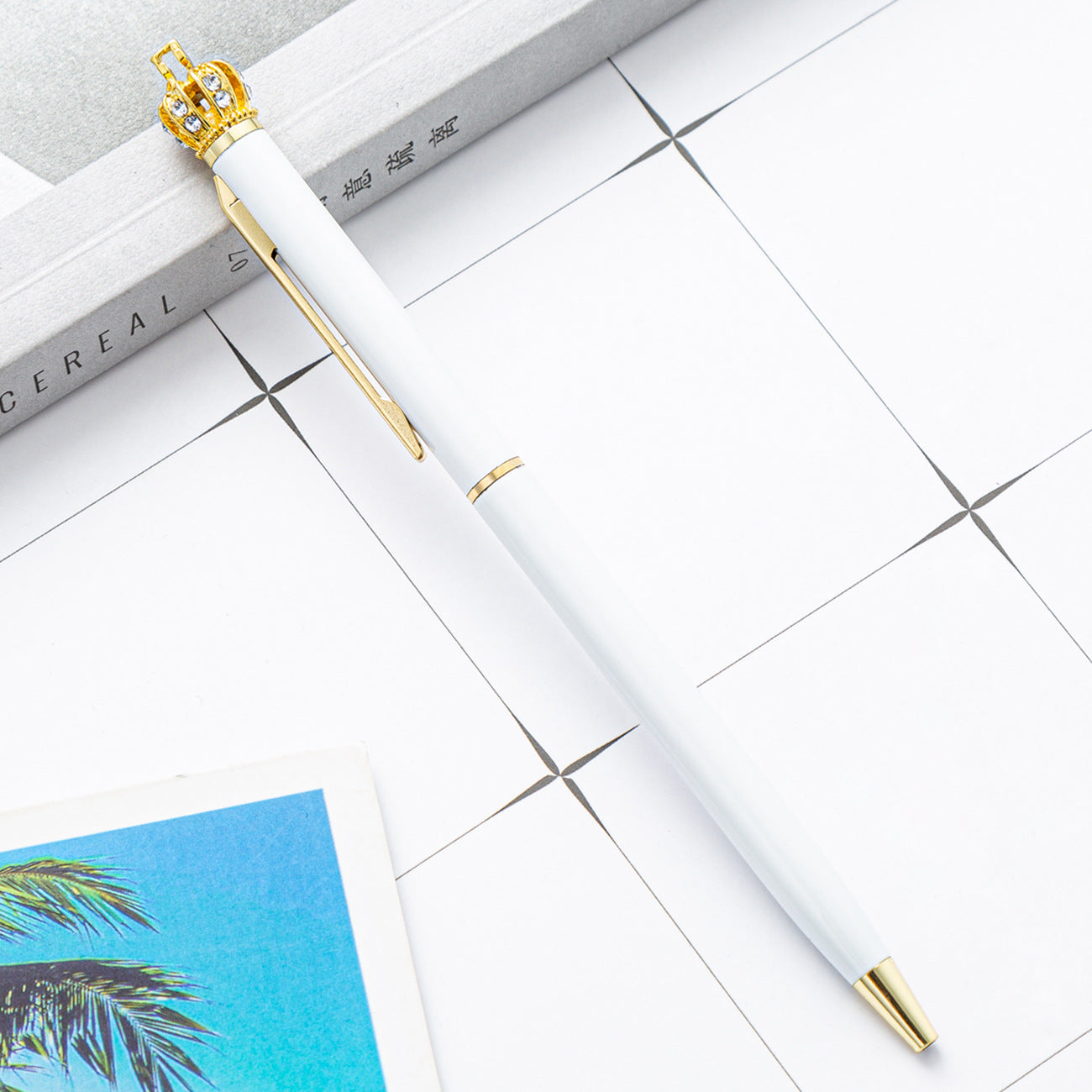 Wholesale Back to School Crown ballpoint pen  cartoon cute  pen