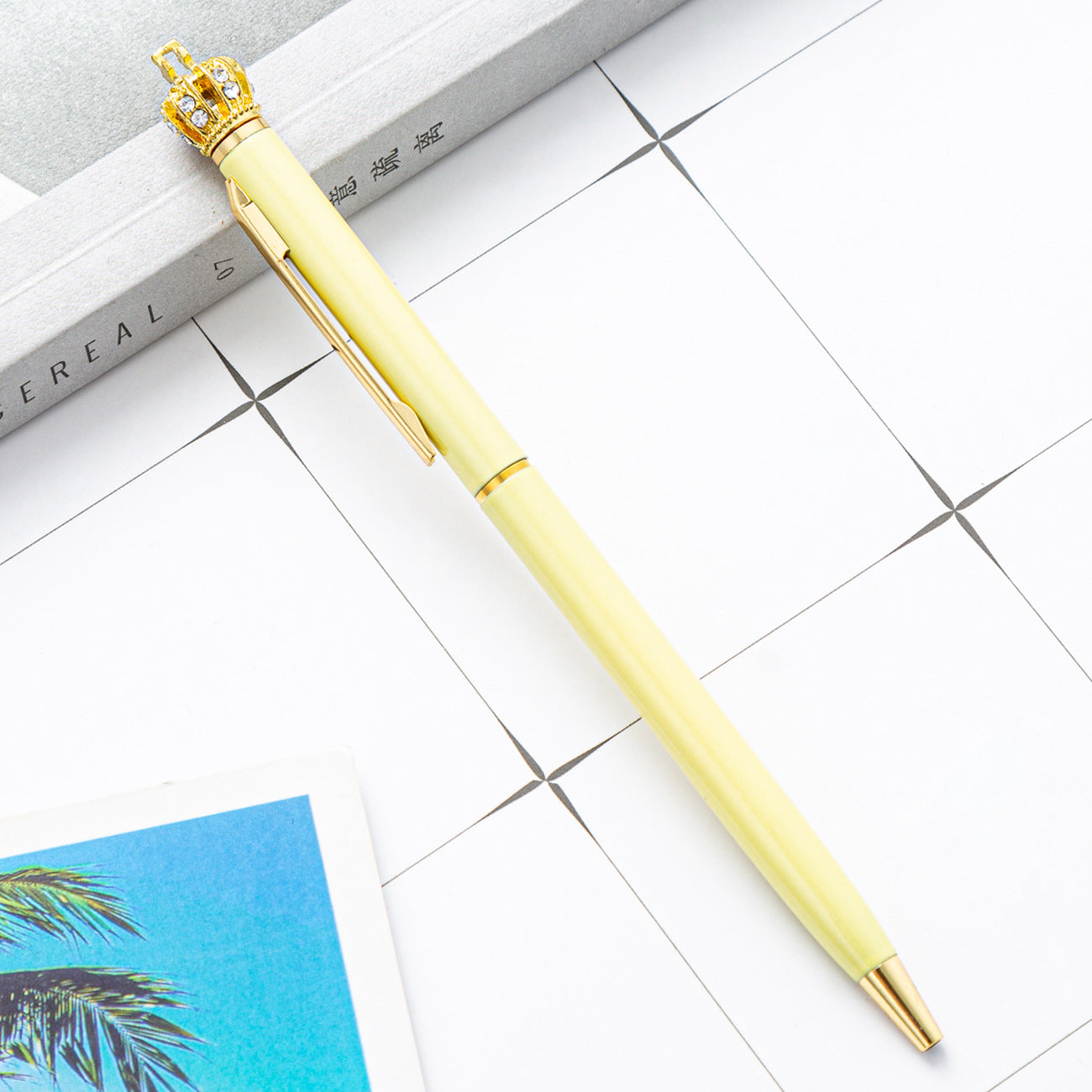 Wholesale Back to School Crown ballpoint pen  cartoon cute  pen