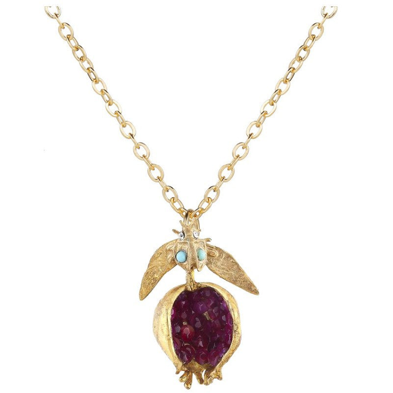 Wholesale Gold-Tone Alloy Pastoral Style Necklace for Women - Boutique Resale Jewelry