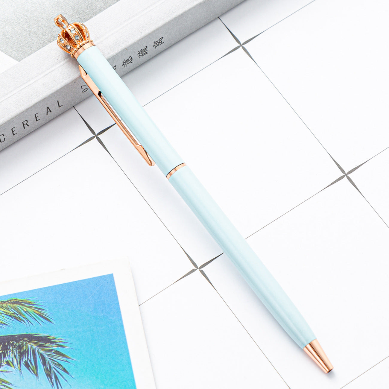 Wholesale Back to School Crown ballpoint pen  cartoon cute  pen