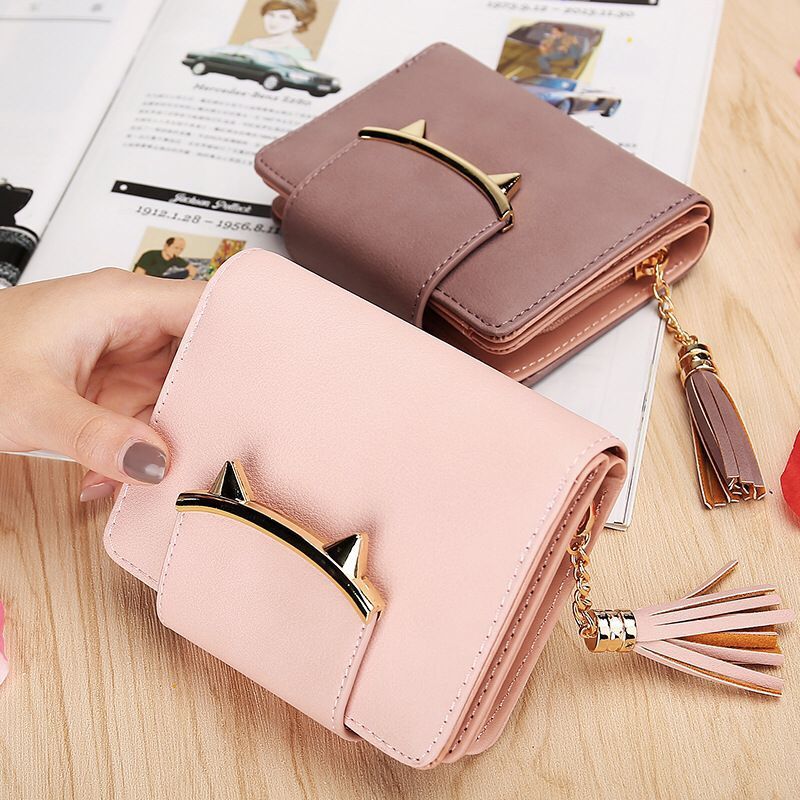 Wholesale Women's Short Wallet Cute Tiger Tooth Tassel Coin Purse ACC-WT-Zhengn003