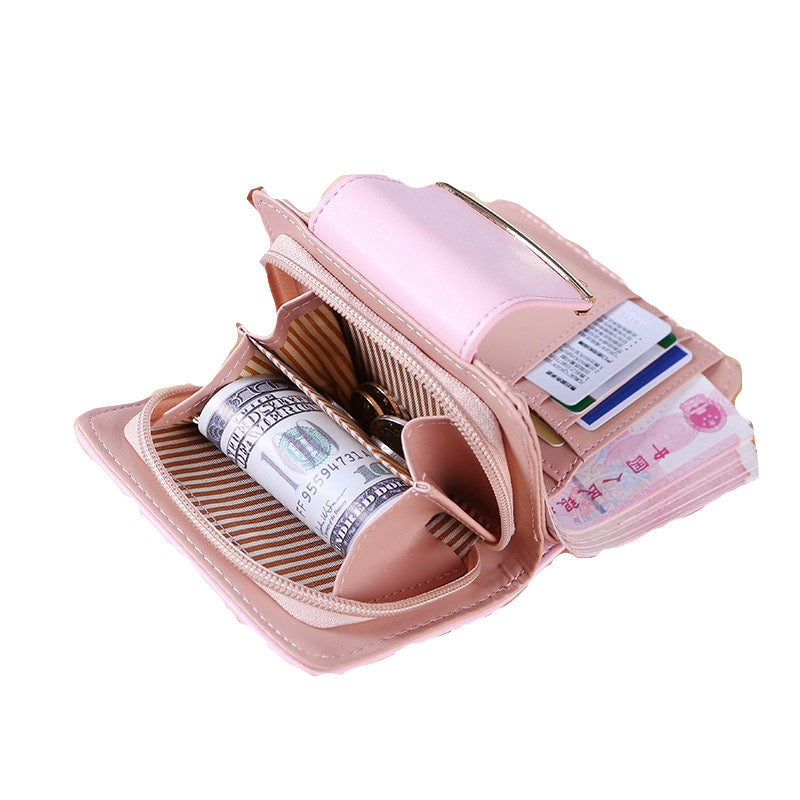 Wholesale Women's Short Wallet Cute Tiger Tooth Tassel Coin Purse ACC-WT-Zhengn003