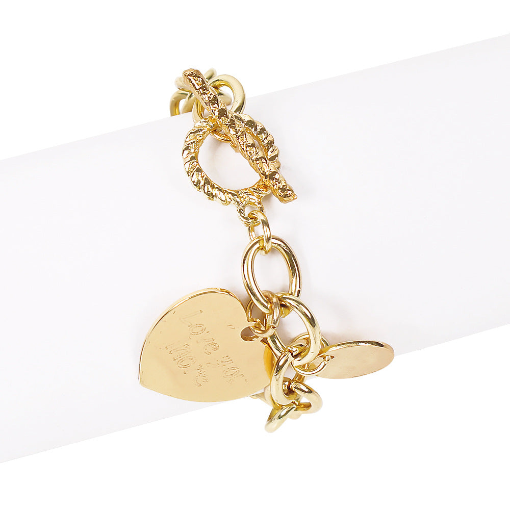 Wholesale Simple Chain Love Bracelet ACC-BT-BP002