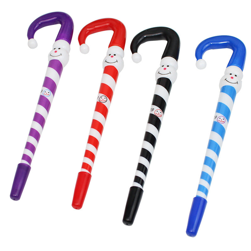 Wholesale Cartoon snowman ballpoint pen umbrella pen