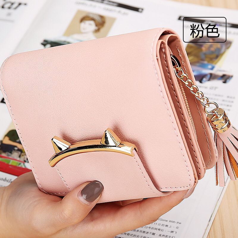 Wholesale Women's Short Wallet Cute Tiger Tooth Tassel Coin Purse ACC-WT-Zhengn003