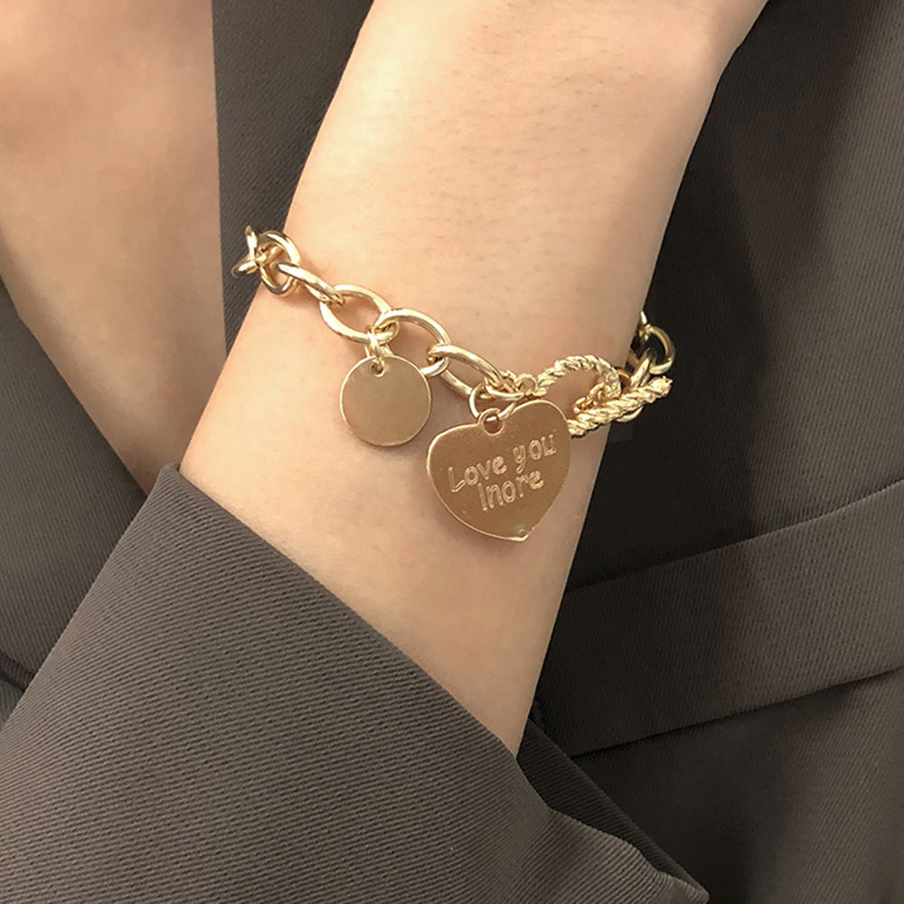 Wholesale Simple Chain Love Bracelet ACC-BT-BP002