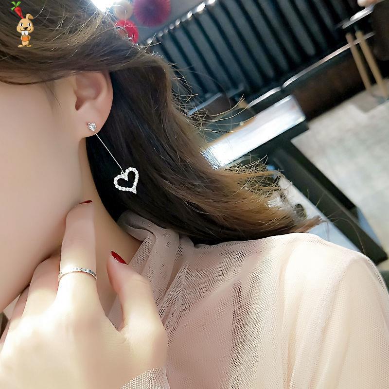 Wholesale Candy Heart Long Tassel Earrings