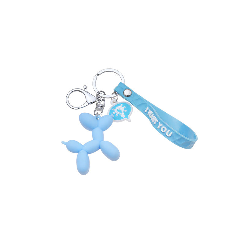 Wholesale Cartoon cute balloon dog keychain