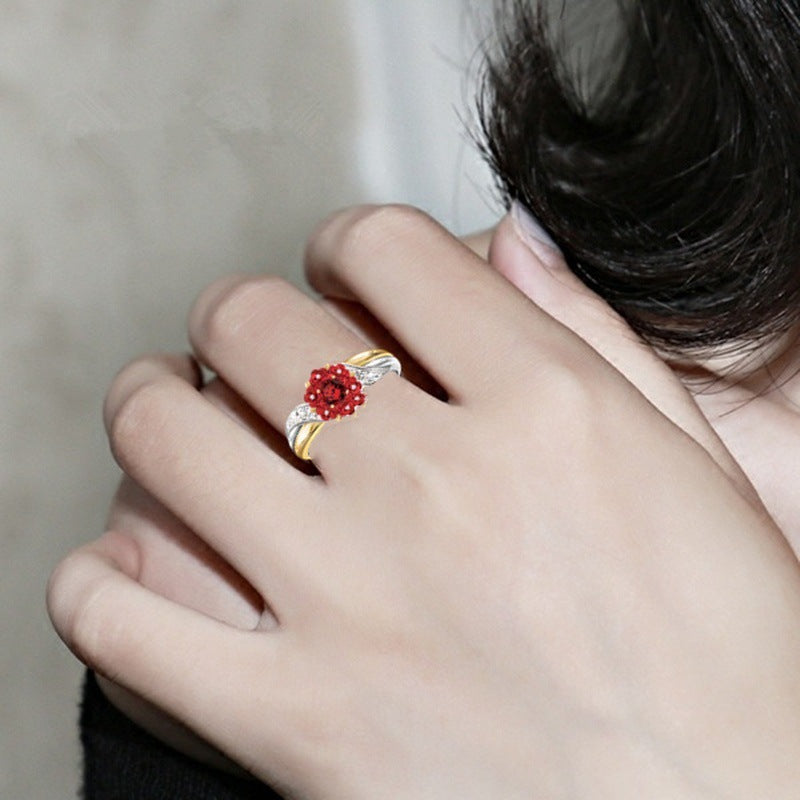 Wholesale Metal Dolphin Heart Ring for Women Fashion Jewelry Accessory Gift